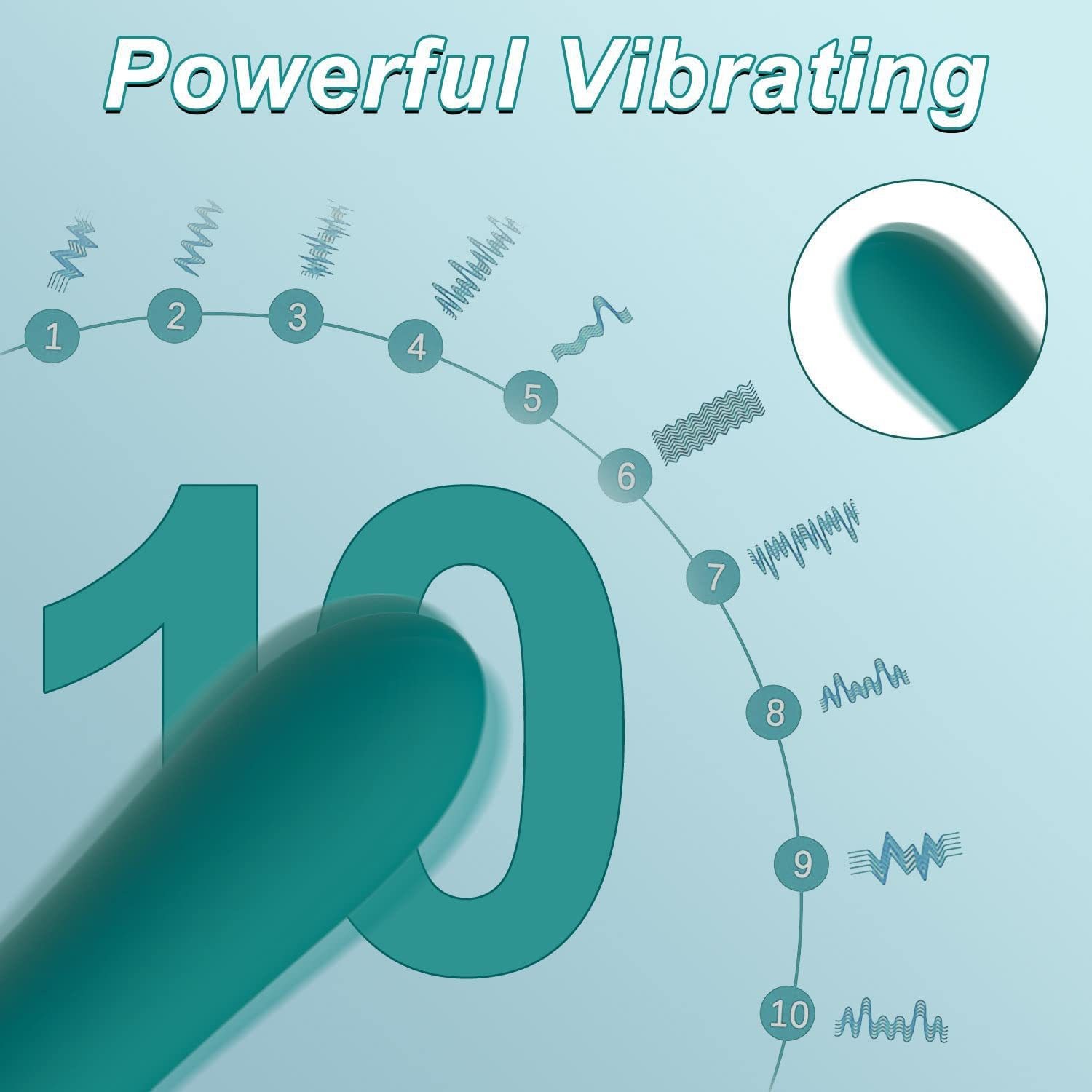 Green Water Ghost Vibrating AV Stick Hot-Selling Adult Sex Female Masturbator Couple Toys_voghion.com