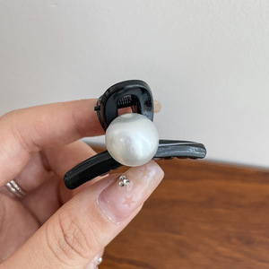 Camelia de alto grado pequeño clip de temperamento femenino princesa clip de pelo tocado frente flequillo clip de pelo roto horquilla trenzada