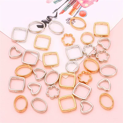 Shaped Spacer Beads and Round: Zərgərlik ara hissələri