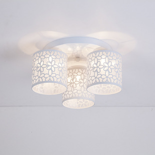 led ceiling lamp Nordic modern iron round living room lamp home bedroom living room study led lamps