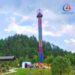 户外动力游乐设备 室外游乐设施 跳楼机旋转塔 精选高质材料