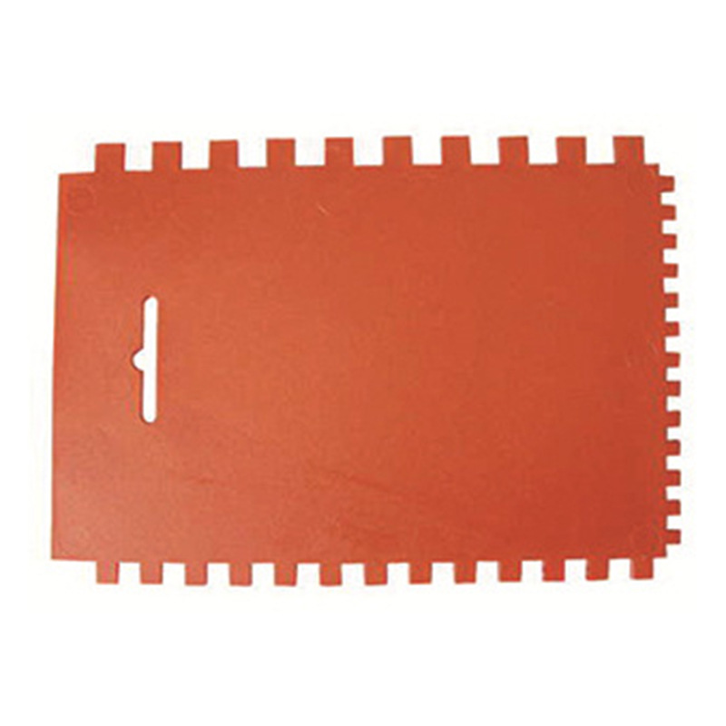 塑料切口刀刃全塑料结构方齿梳硅藻泥陶纹刮板墙面花纹造型工具