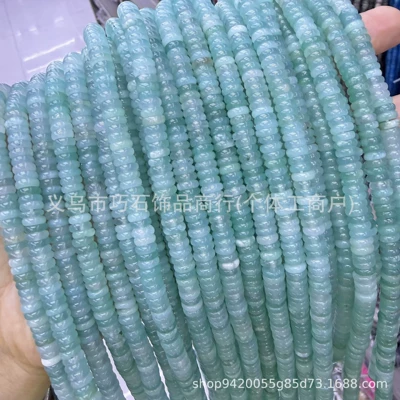 Zərgərlik ara hissələri Natural Tiger Eye White Crystal - optimize-qing-shui-26mm