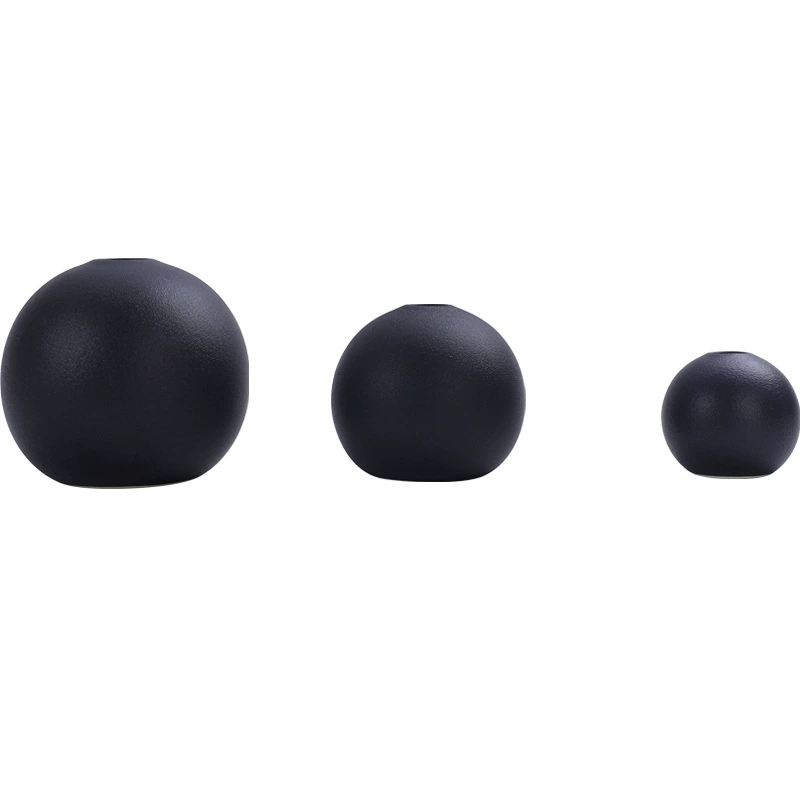 Керамическая ваза декоративная ins, Nordic Ball Ball Vase креативная керамическая ваза Cross-Border продажа белая керамическая ваза