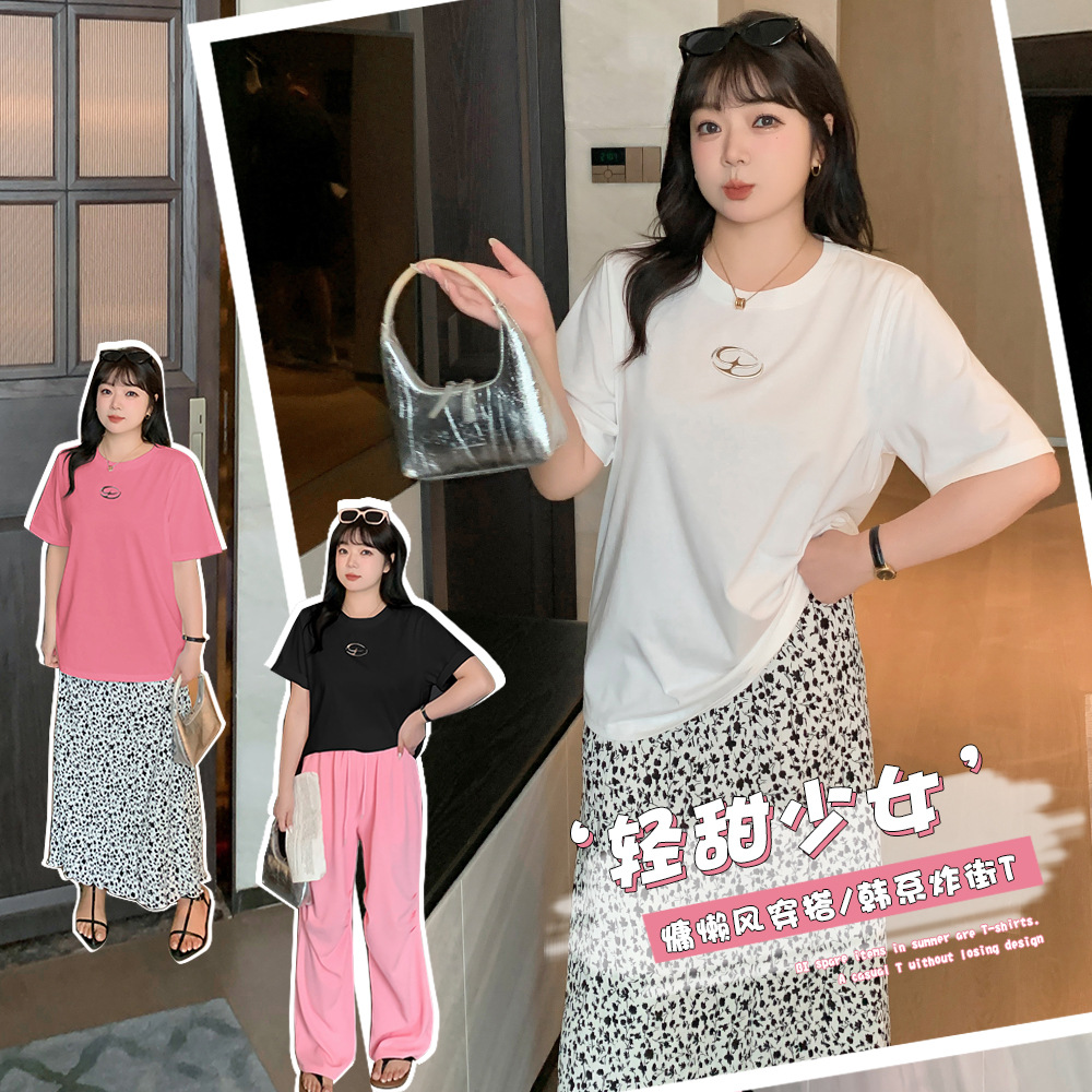  夏  XL-5XL 大きいサイズ Tシャツ