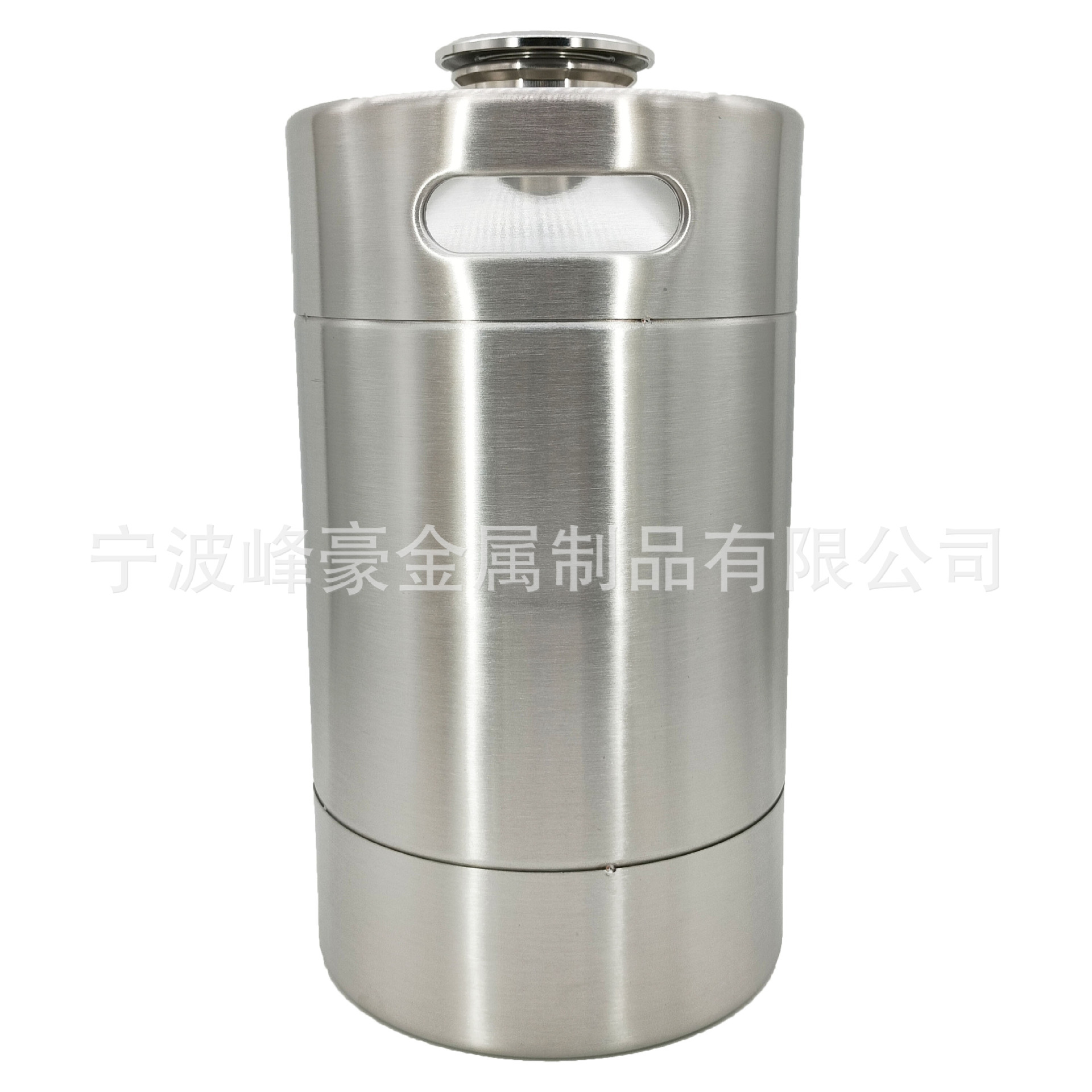 宁波工厂不锈钢5L6L8L10L精酿迷你啤酒桶KEG桶便携金属桶圆桶