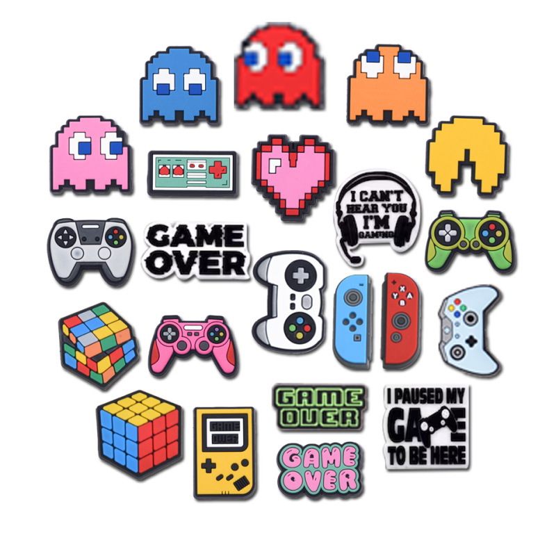 New Crocs Shoe Charms Game Controller Shoe Charms Crocs Accessories Shoe Buckles DIY Jibbitz Patches New Crocs Shoe Charms Game Controller Shoe Charms Crocs Accessories Shoe Buckles DIY Jibbitz Patches