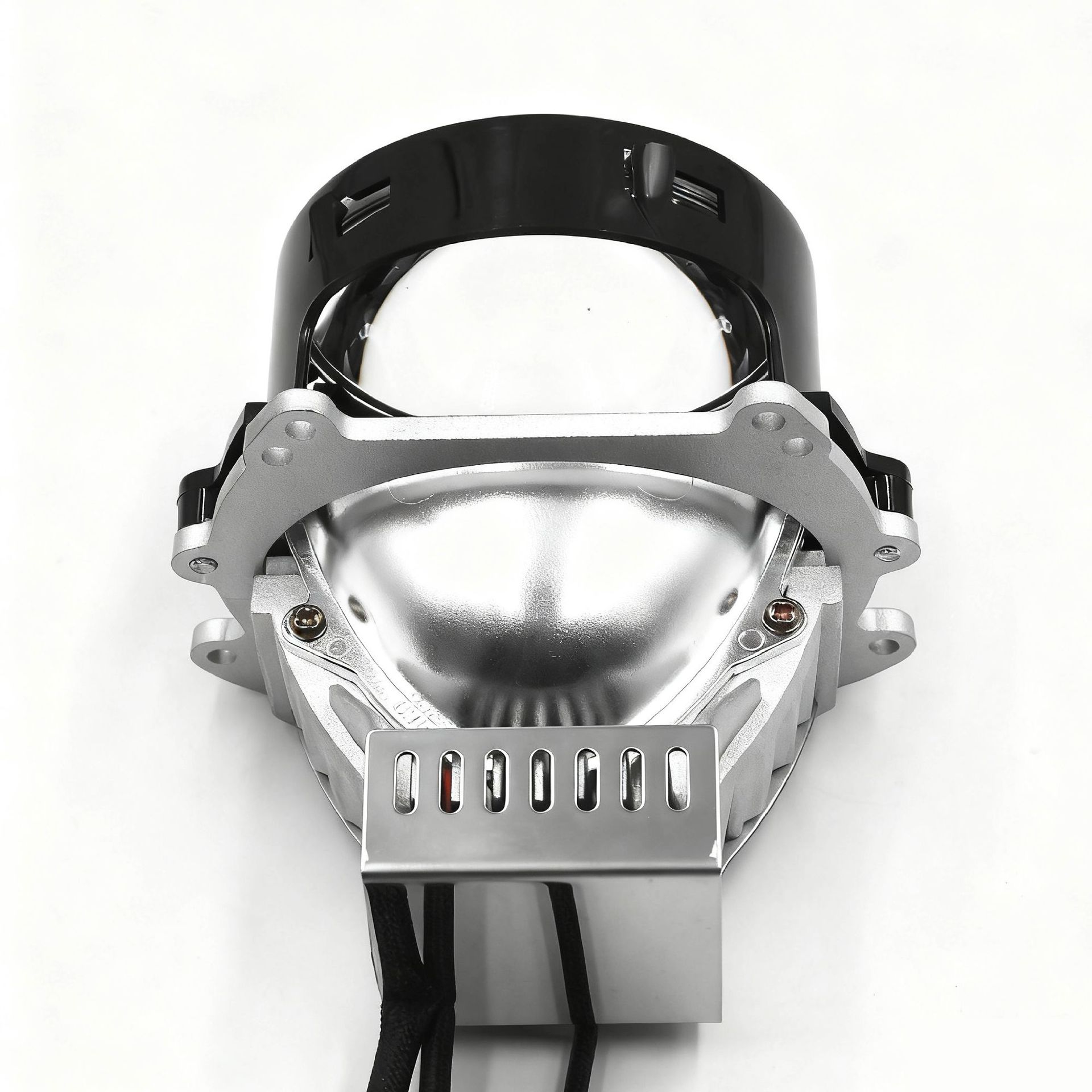 Foco brillante mar cinco LED lente de doble Luz de 3 pulgadas LED lente de doble luz lejos y cerca de la luz del coche LED faro Universal