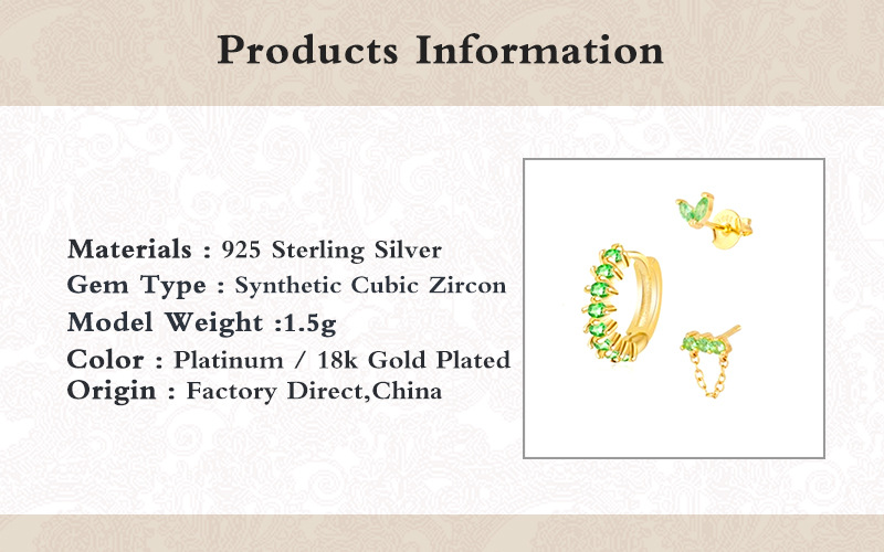 4g Weight 925 Sterling Silver Ear Needle Material 18K Gold Plated Plating Material Drop Earrings, Earrings, Ear Studs Classification 1 Set Quantity Date, Tea Party Occasion Copper Material Geometric Pattern All Seasons Season Women's Gender Elegant, Shiny Style 1 Set Elegant Shiny Geometric Copper 18K Gold Plated Drop Earrings Earrings Ear Studs 6