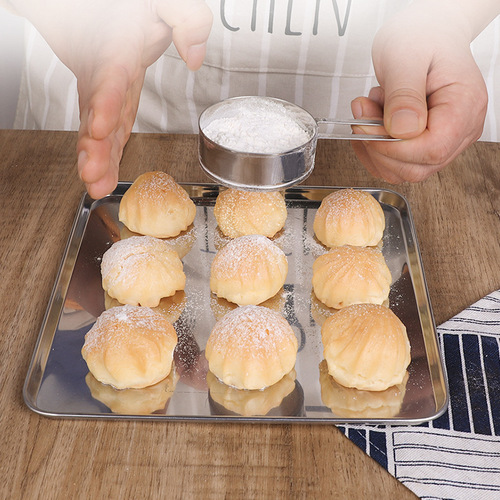 Japan imported ECHO stainless steel sieve baking tool fine mesh flour sieve sieve leakage household mini flour sieve