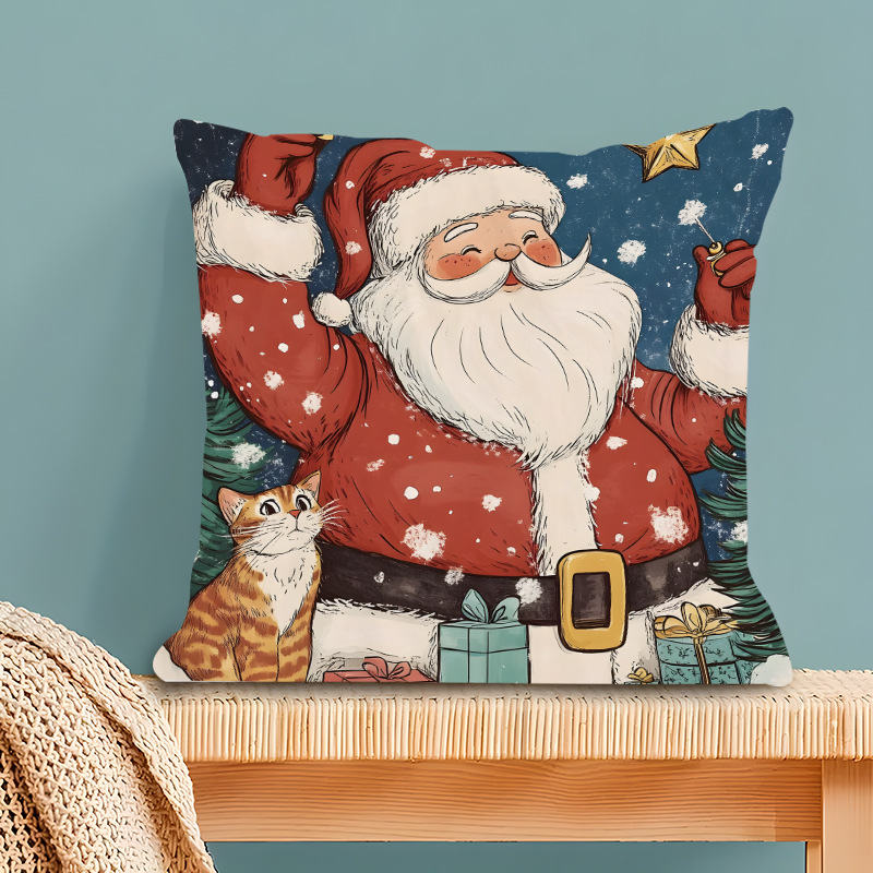 만화 크리스마스 베개-5