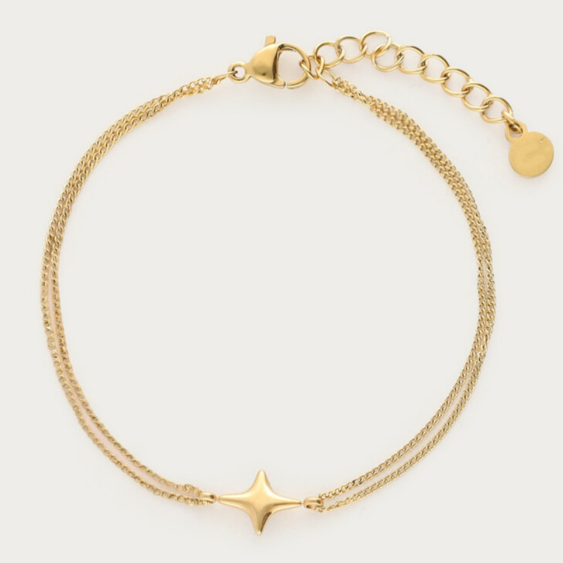 Guldarmbånd med multi-elementer og kvast, stilfuldt design_voghion.com