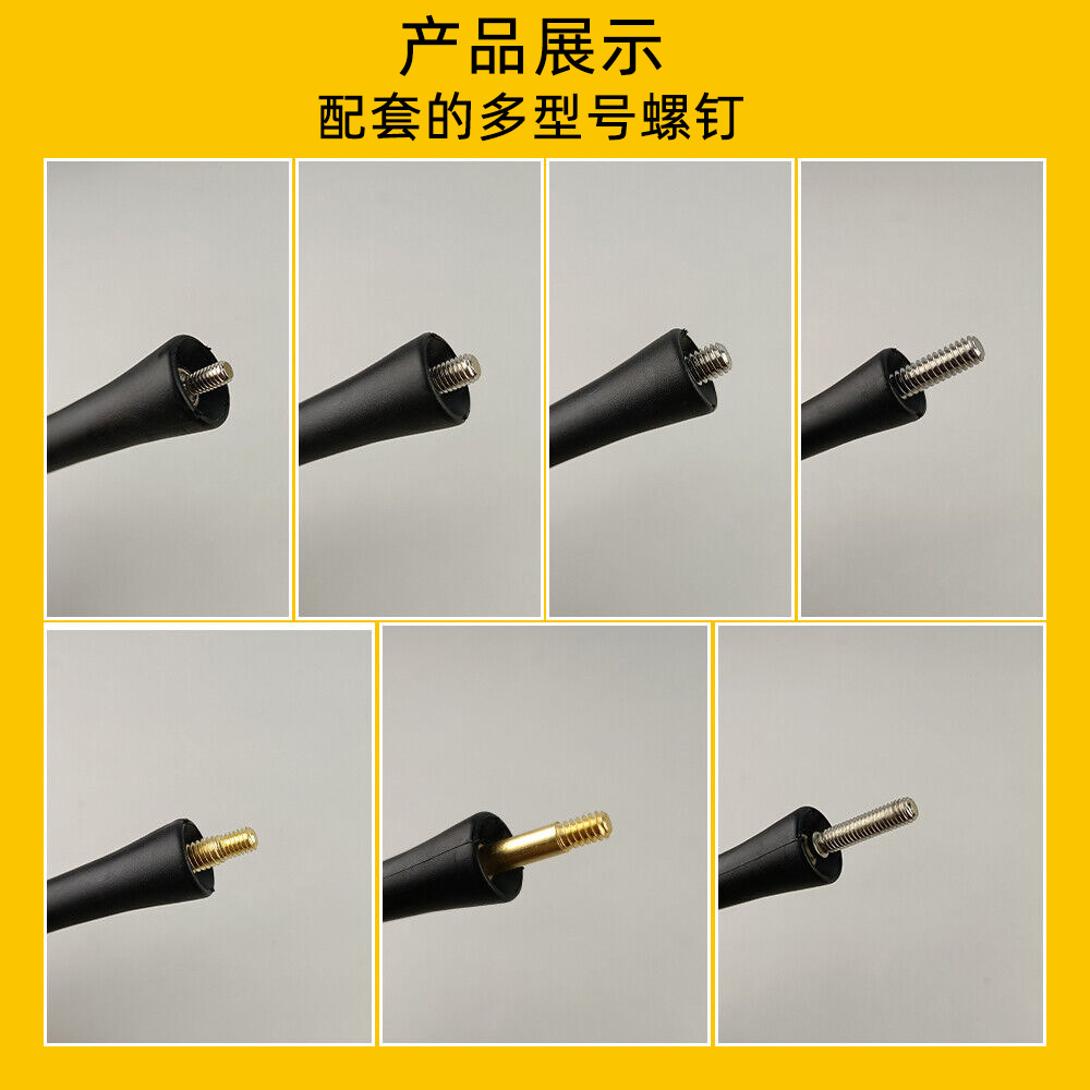 Car Roof Antenna 22cm/ 9inch Threaded Type with Double Screws Suitable for Volkswagen Jetta Gti Passat