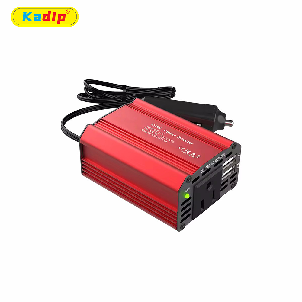 Transfronterizo nuevo 150W inversor del coche 12V a 110v220v inversor del coche convertidor de potencia de refuerzo