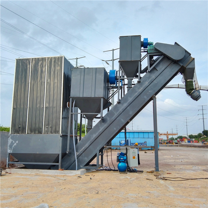 双除尘集装箱卸灰机11