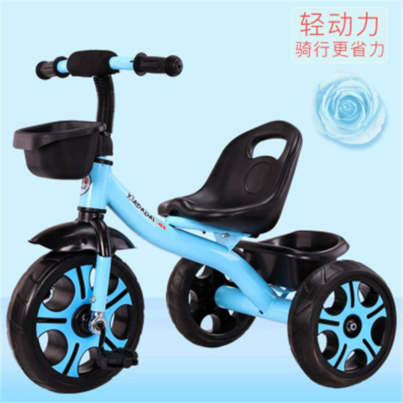 Children's three-wheeled bike, foldable walk stroller, 6 years