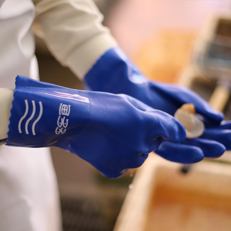 Dengsheng guantes acuáticos de inmersión completa para mariscos peces matando guantes de protección laboral engrosados antideslizantes impermeables