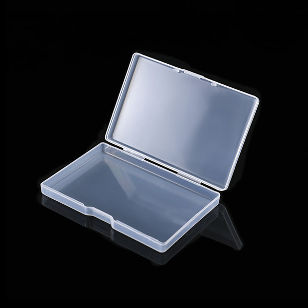 Rectangular plastic cards for business cards