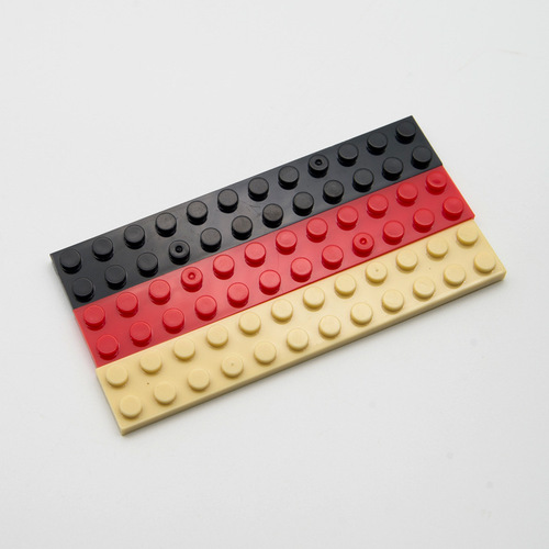 [50G minimum order] Cross-border MOC domestic building blocks are compatible with Lego 2445 small particle parts 2x12 basic board