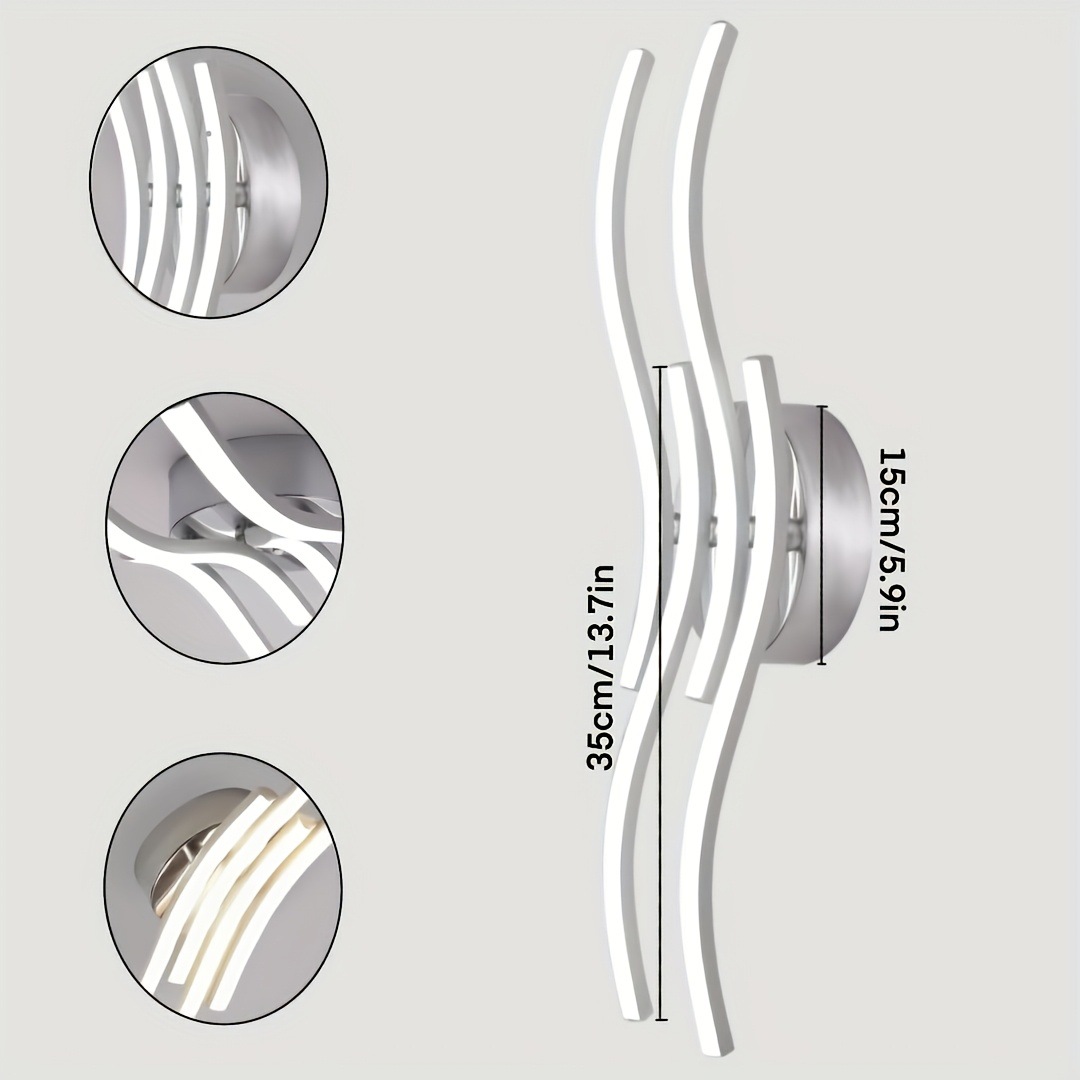 Transfronterizo Amazonas sala de estar lámpara de techo dormitorio lámpara de pasillo LED luz de atmósfera moderna simple lámpara Zhongshan al por mayor image 29