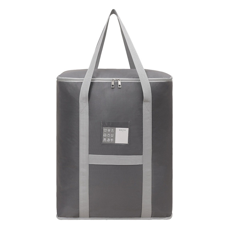Bolsa de almacenamiento de edredón móvil engrosada de doble capa de tela Oxford bolsa de edredón extra grande bolsa de equipaje de gran capacidad de fábrica al por mayor