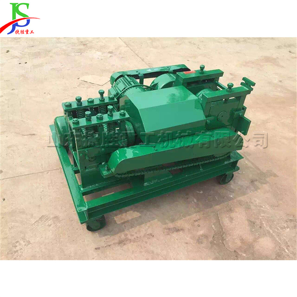 equipos de endireccionamiento de barra de acero desechados endireccionador de tuberías metálicas de construcción endireccionador de barra de acero cabeza de material equipo de endireccionamiento de doble motor