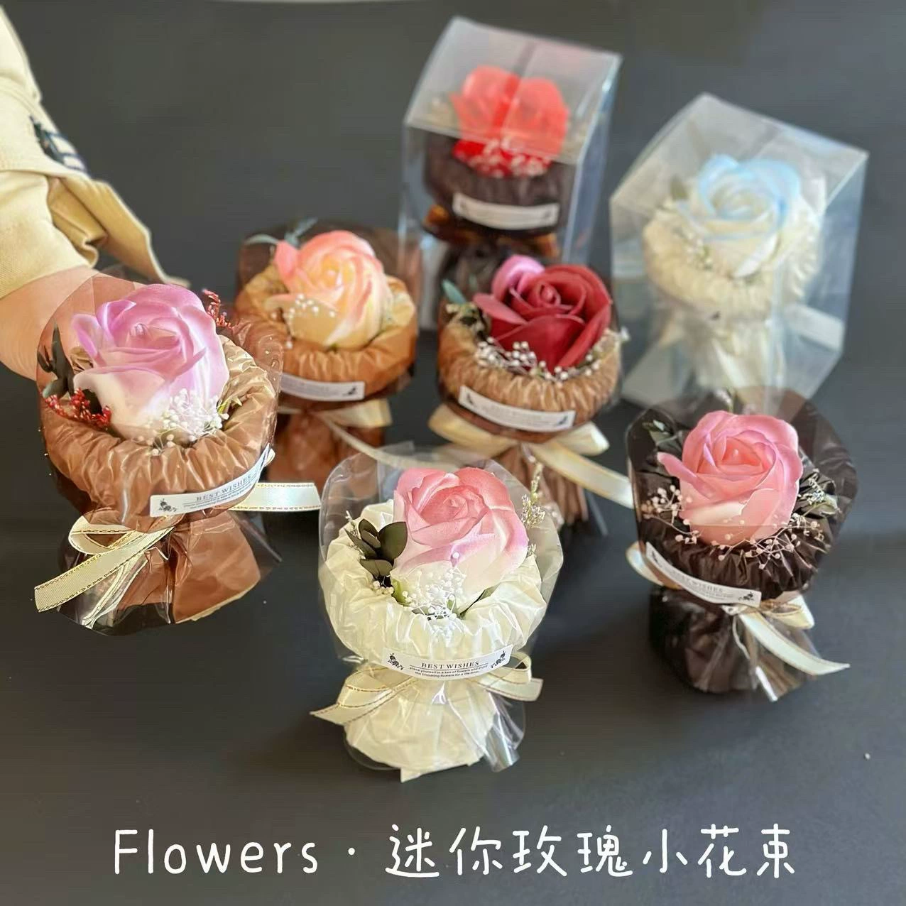 Мини-букет из карманного цветка Сухие цветы вечнорожденные цветы