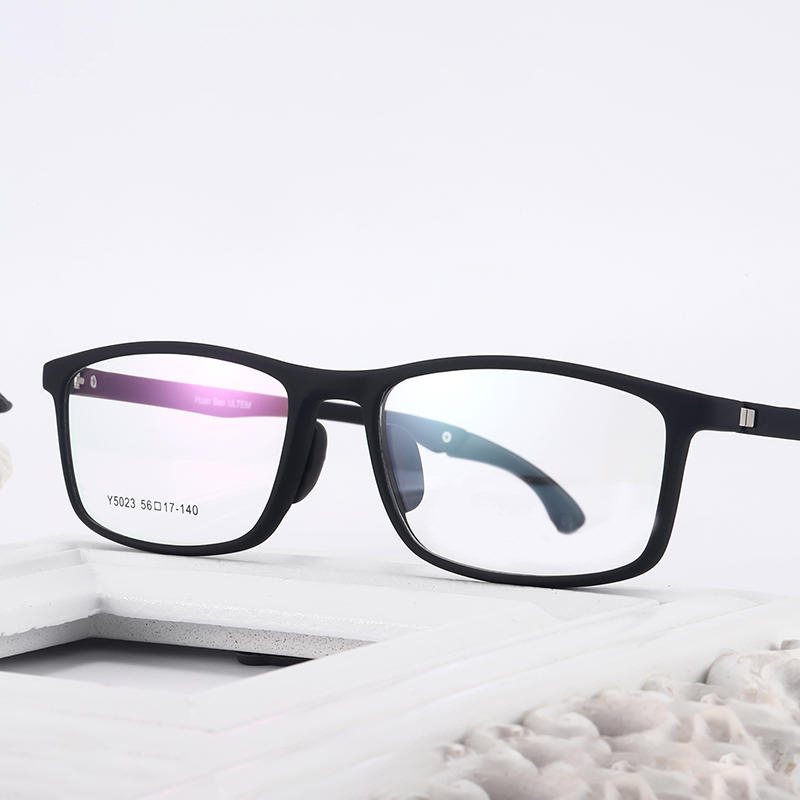 No deformación suave y cómodo gafas pierna ajustable interruptor de un solo clic Modo deportivo antideslizante se puede equipar con marco de gafas de miopía