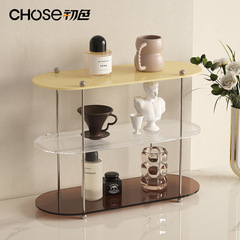 クリエイティブアクリルカップ収納棚家庭用デスクトップシンプル多層ins風水カップ茶器収納棚