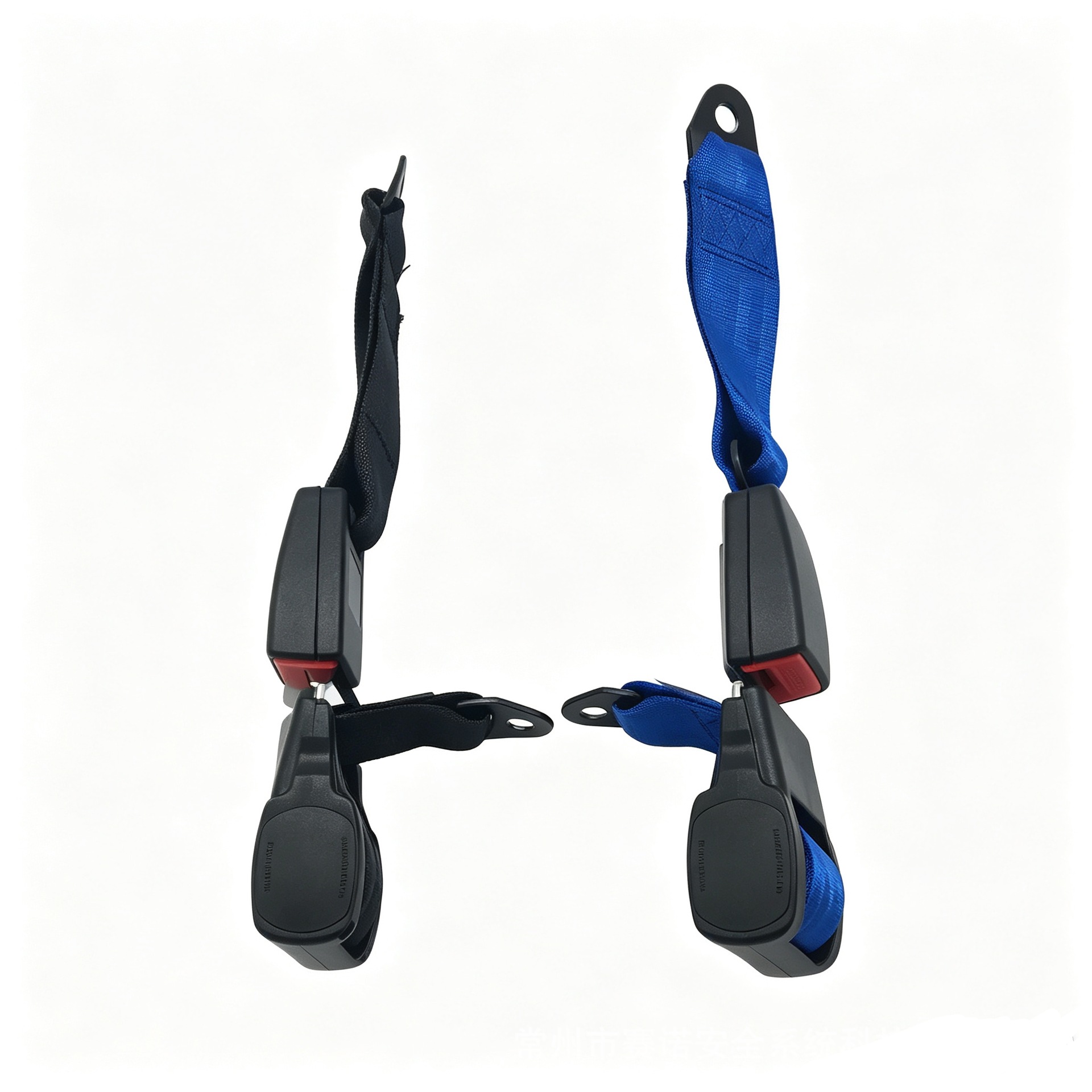 School bus conversion vehicle, cargo securing system, automatic roll-up mechanism, two-point safety harness – direct from the manufacturer