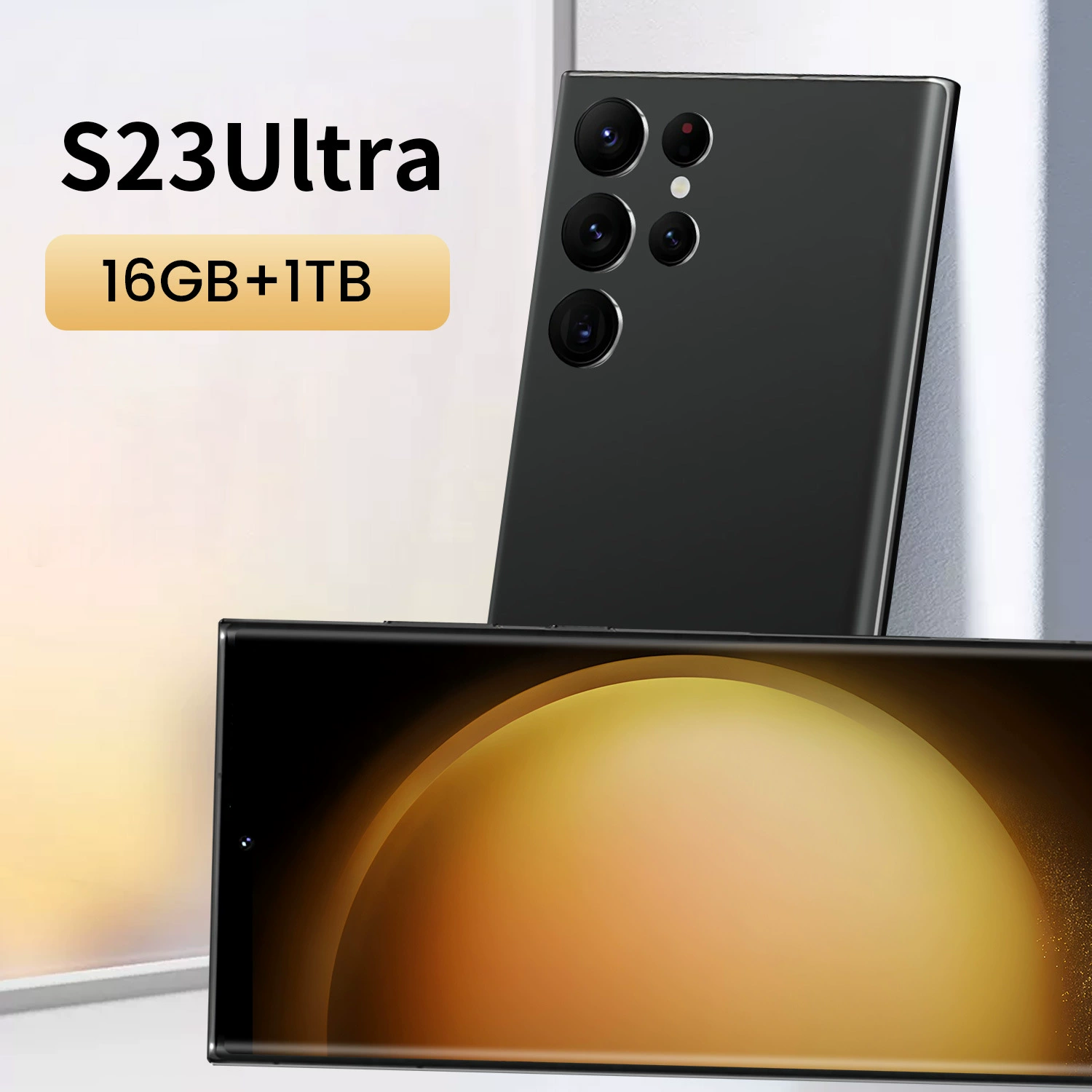Новый мобильный телефон S23 Ultra с большим экраном, смартфон 16+1ТБ, прямые поставки от производителя