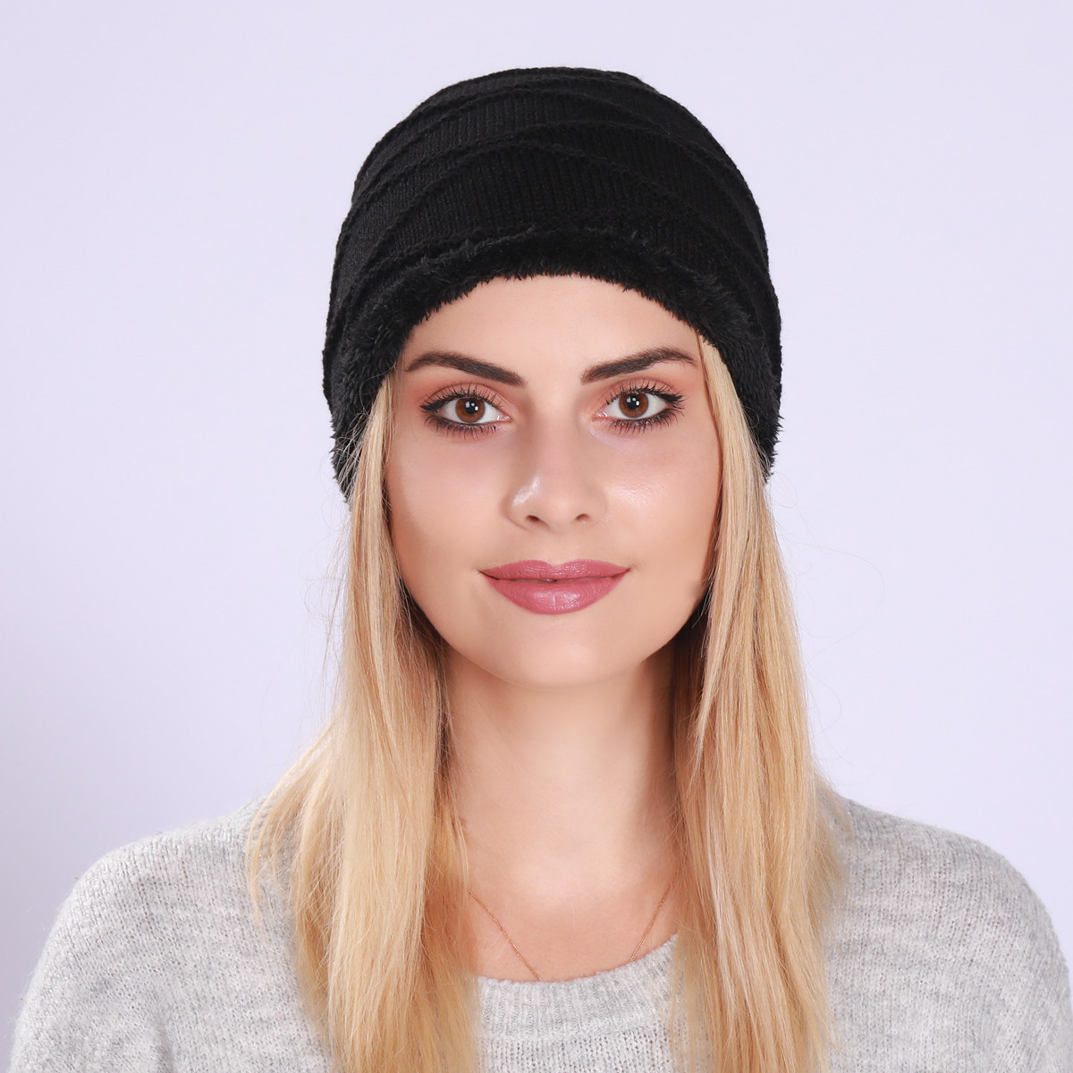 Knitted Beanie Hat For Men And Women Wool Warm Winter Hat_voghion.com
