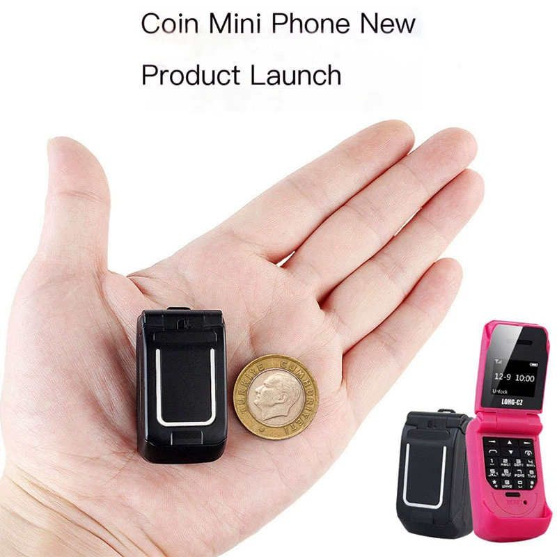 Телефон LONG-CZJ9GSM с Bluetooth-раскладушкой, мини-карманом для большого пальца, небольшой мобильный телефон, мини-раскладушка