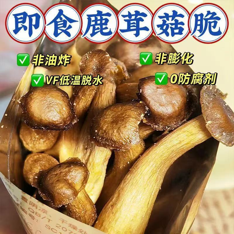 鹿茸菇脆即食酥脆菌菇干果蔬脆蔬菜干好吃解馋零食小吃非膨化食品|undefined