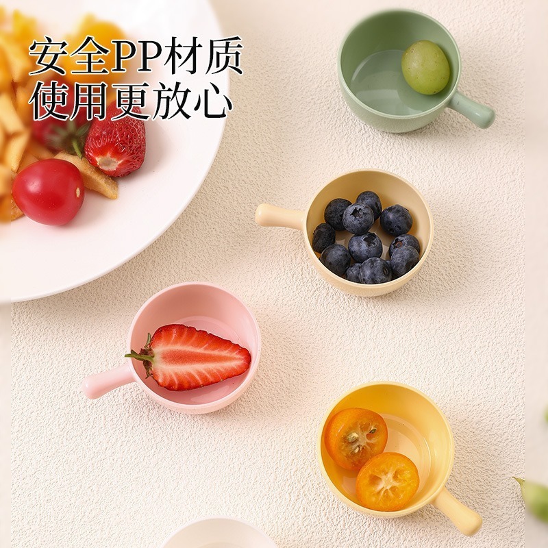 食品调味碟家用小碟手柄迷你日式沙拉火锅蘸料调料番茄酱油小料碗|undefined