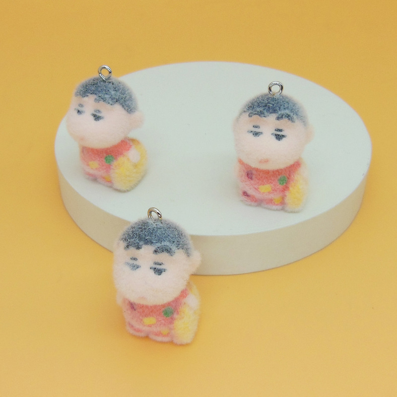 日本と韓国のかわいい植毛小動物ペンダント手作り DIY 携帯電話チェーンバッグペンダント植毛人形ジュエリーアクセサリー|undefined