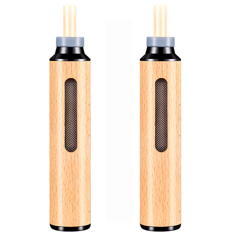 (2개) 게으른 안티 플라이 애쉬 담배 홀더를 운전하는 자동차에 장착 된 휴대용 재떨이 흡연 유물