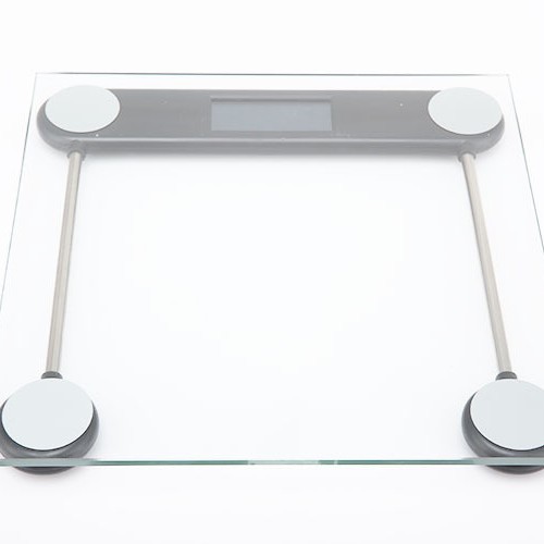 厂家体重秤 150kg家用方形钢化玻璃健康人体电子秤30cm电子人体秤