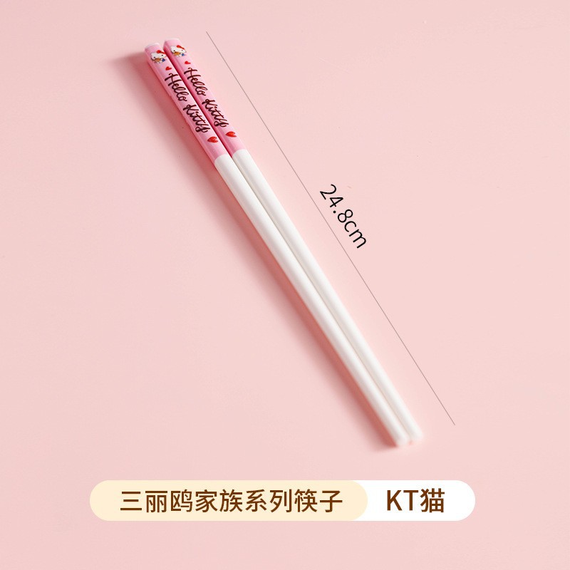 헬로키티 세라믹 젓가락