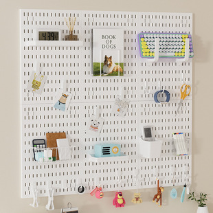 Cross-border specialized hole panel wall exhibition DIY accessories can be used as a storage artifact wall decoration storage rack