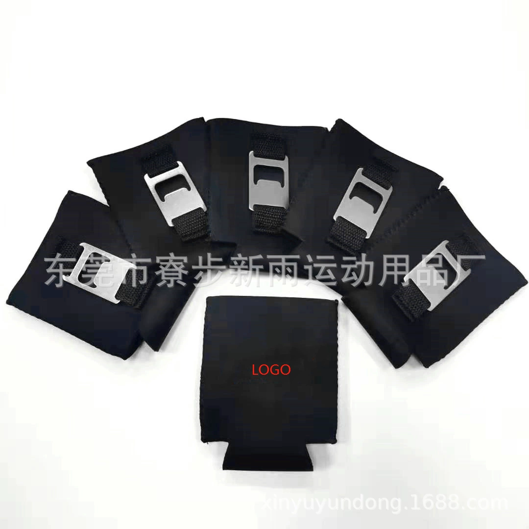 Источник производителя NEOPRENE Набор для кокса, открывалка для бутылок на молнии, набор для пивных бутылок, набор чашек для открывания бутылок из нержавеющей стали