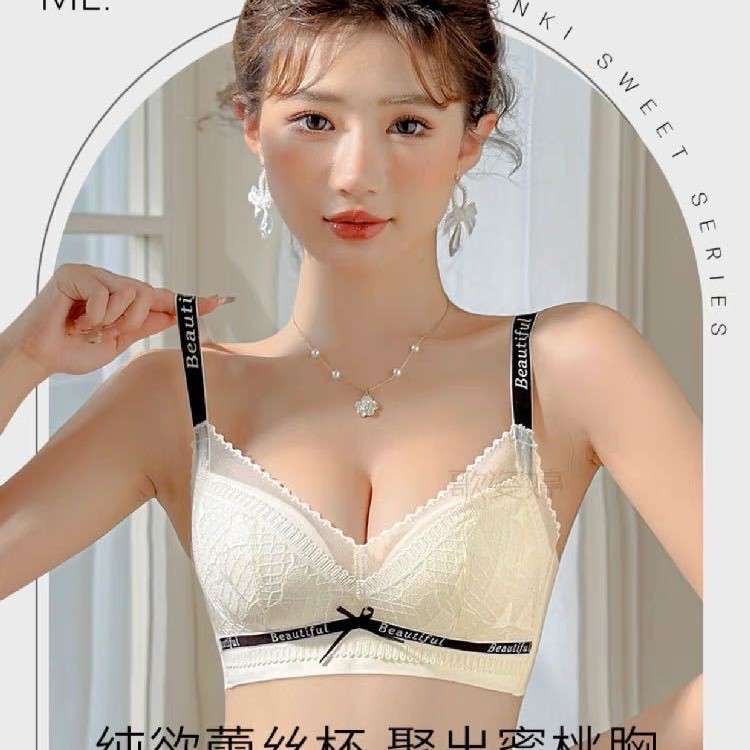 Venta directa de fábrica comercio electrónico transfronterizo Sudeste de Asia Vietnam Tailandia damas sin costuras sujetador de recogida lateral cómodo