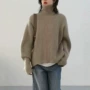 套头宽松秋冬长袖毛衣