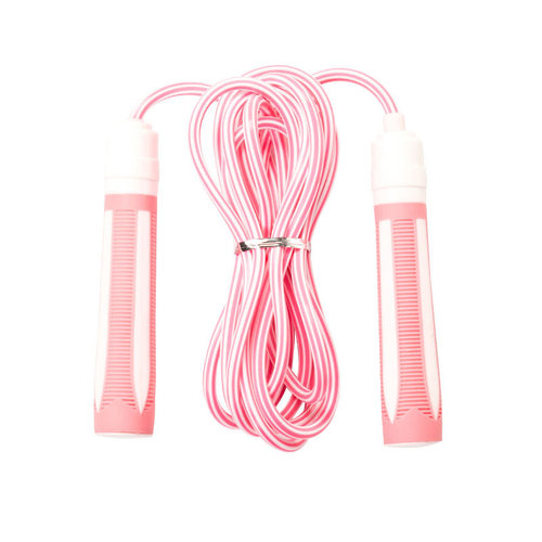 6221 Factory Direct Supply Hexagonal Jump Rope for Fitness Competition, Children's Rubber Handle, Fun Pencil-Shaped Jump Rope