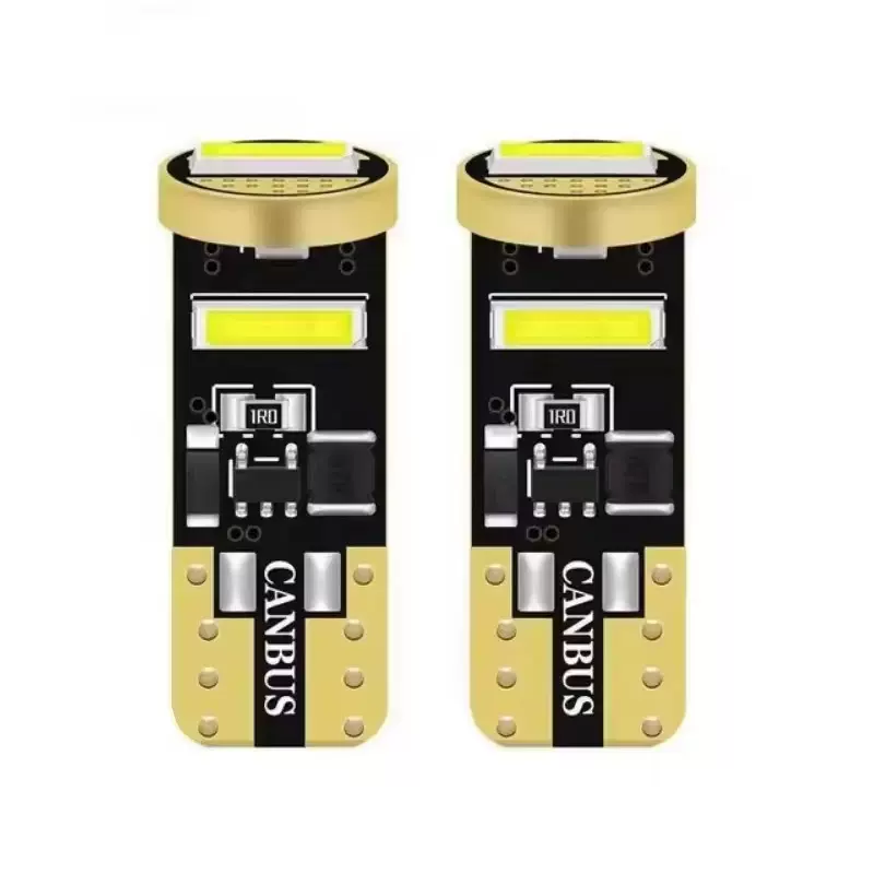 新款T10灯泡led示宽灯7020 3SMD阅读灯改装高亮灯泡门边灯车牌灯