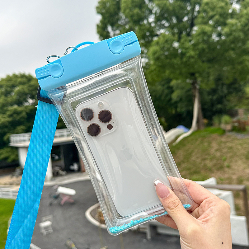 Bolsa impermeable para teléfonos móviles, bolsa de aire de dibujos animados, cubierta de pantalla táctil, bolsa impermeable para teléfonos móviles de 8 grados, bolsa impermeable para nadar, bolsa impermeable para buceo image 30