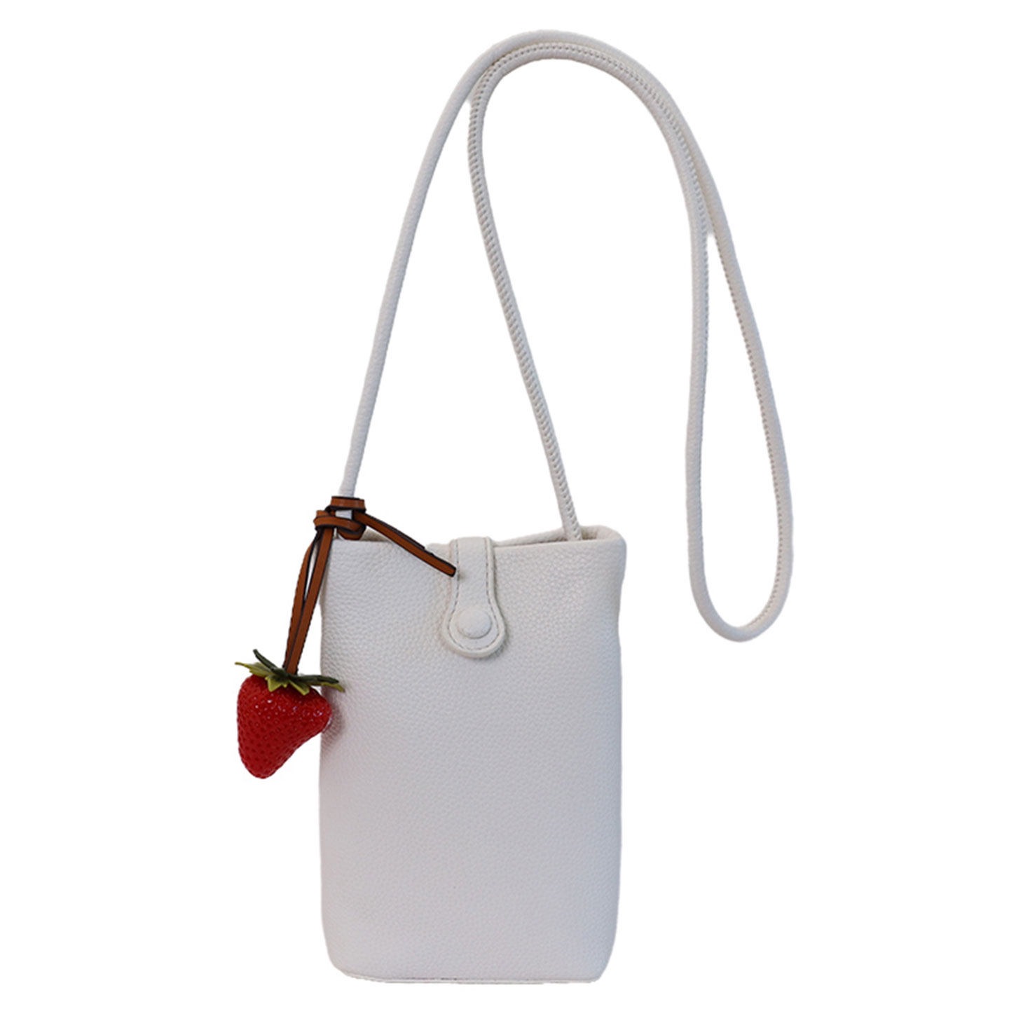 Nuevo mochila ligero verano 2026 teléfono móvil cuero suave versátil cubo de transporte mini mochila de hombro mujer estilo coreano