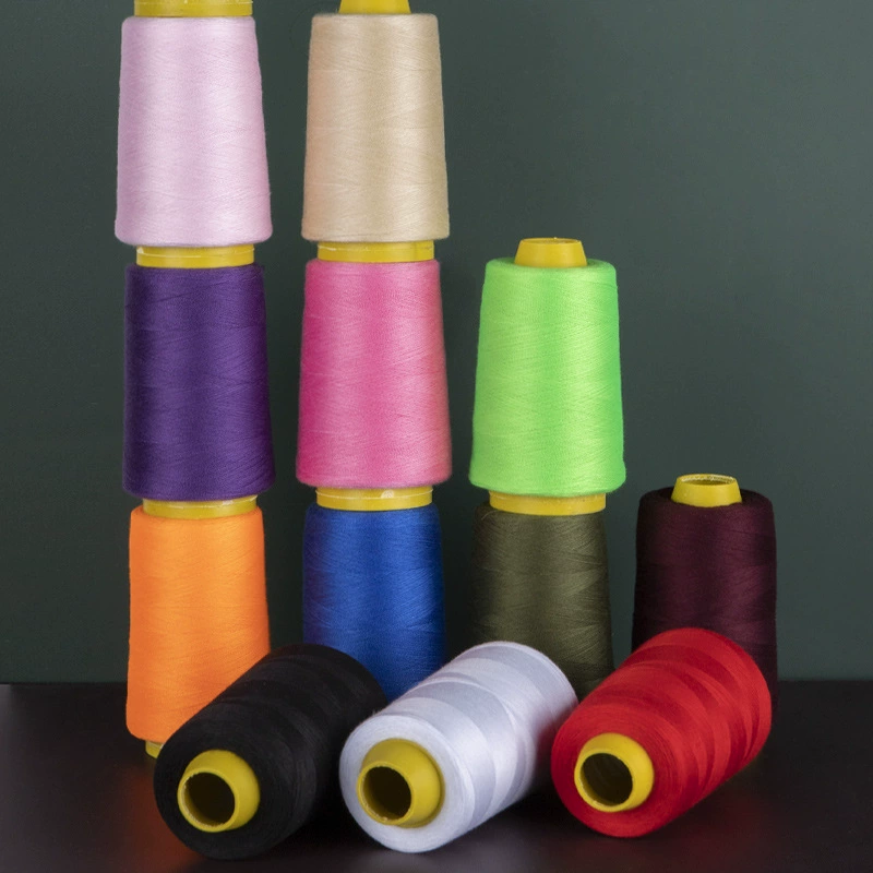 Sewing thread sewing machine wire polyester line polyester thread color white pagoda line 402 hand -stitching