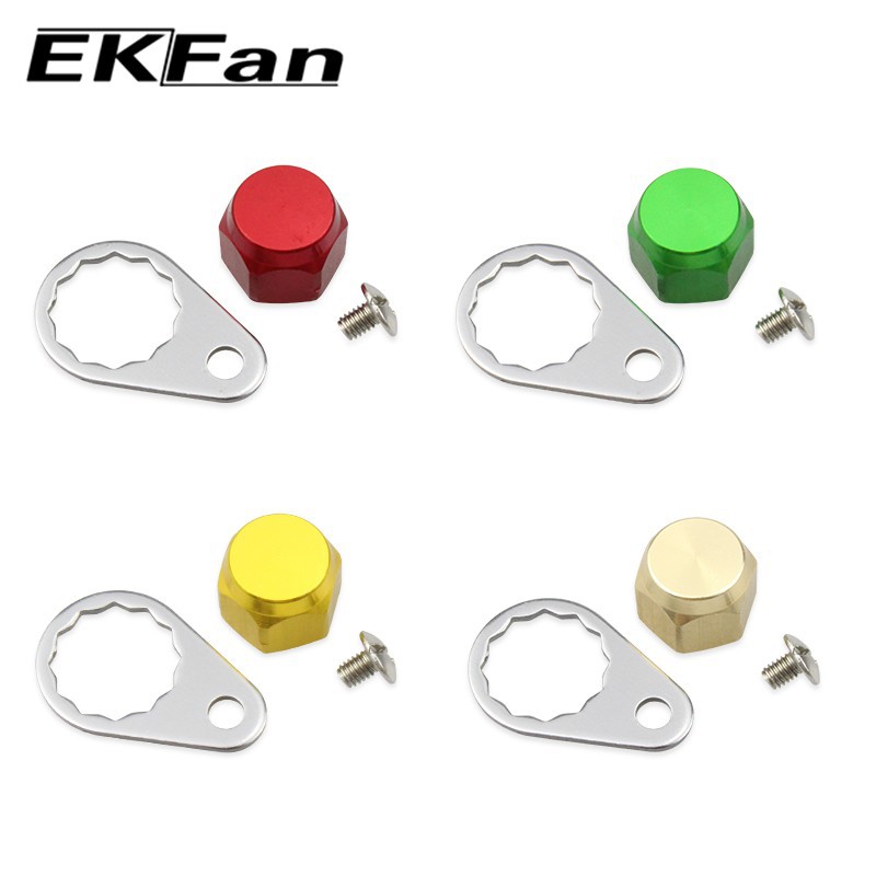 EKFan Lure Modification Accessories Fishing Anti-Looseness Gasket, Water Drop Reel Crank Arm Outer Assembly Nut Parts_voghion.com