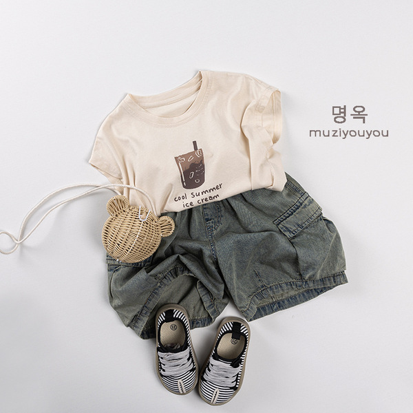 Children's denim skirt